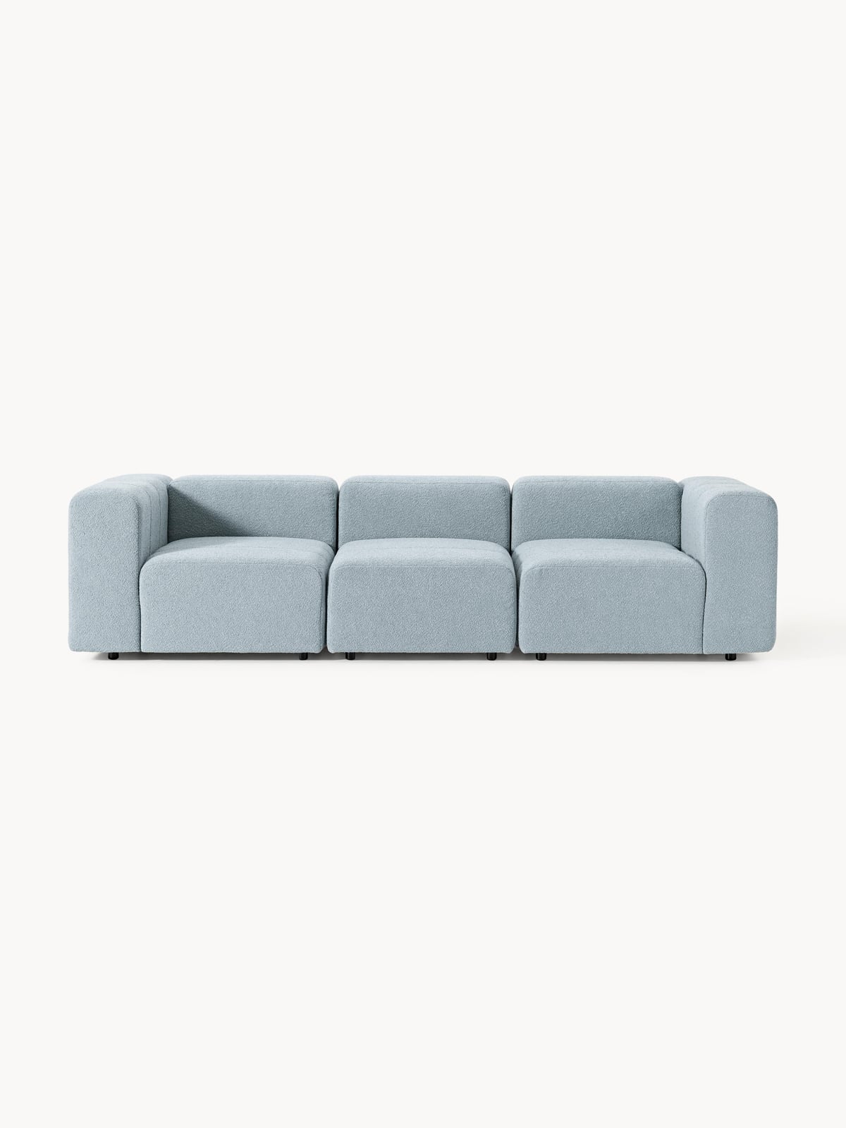 Lena Bouclé Modular Sofa (4-seater)