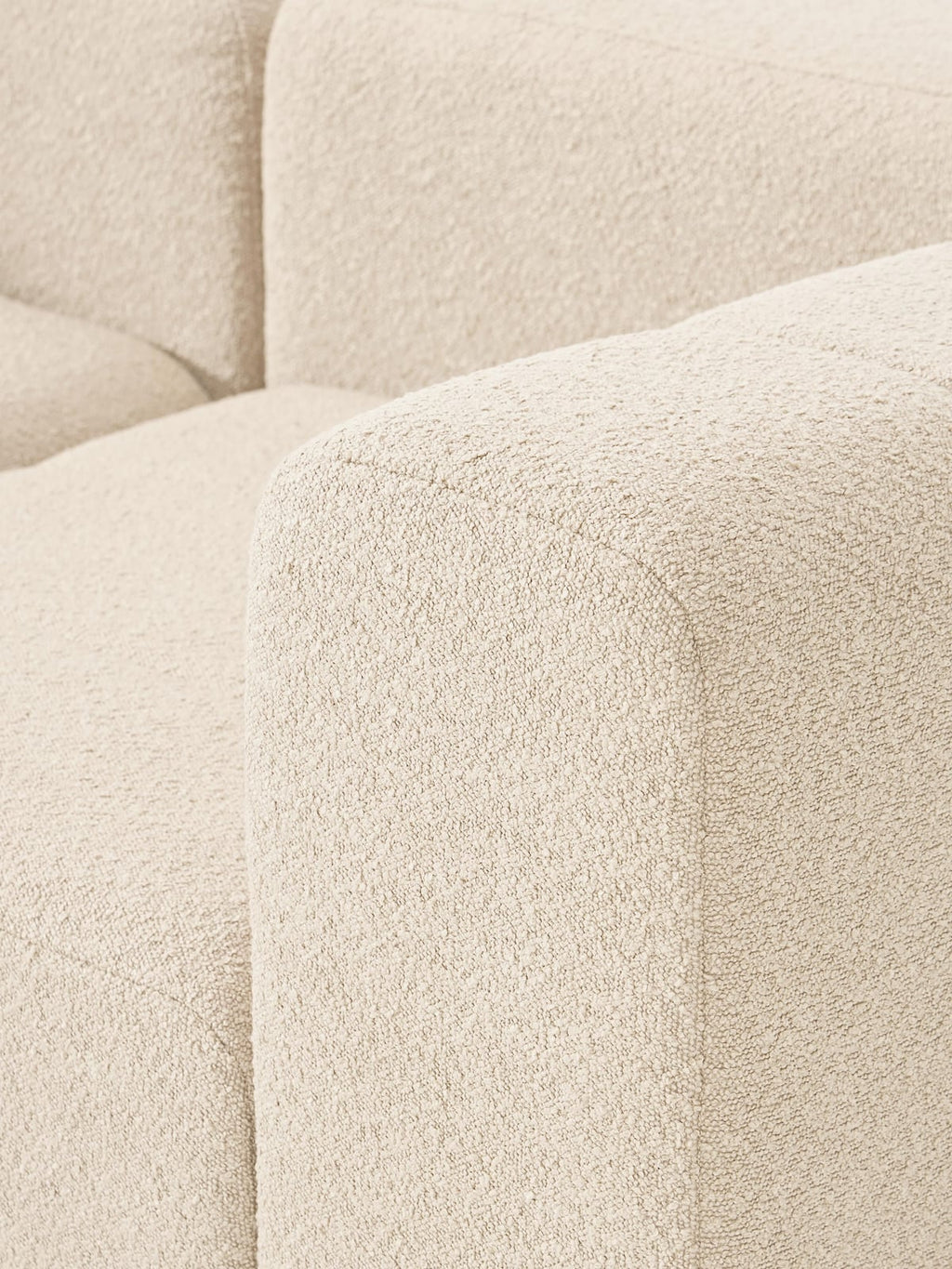 Lena Bouclé Modular Sofa (4-seater)