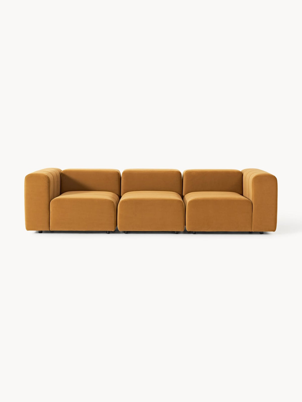 Lena Modular Velvet Sofa (4-seater)