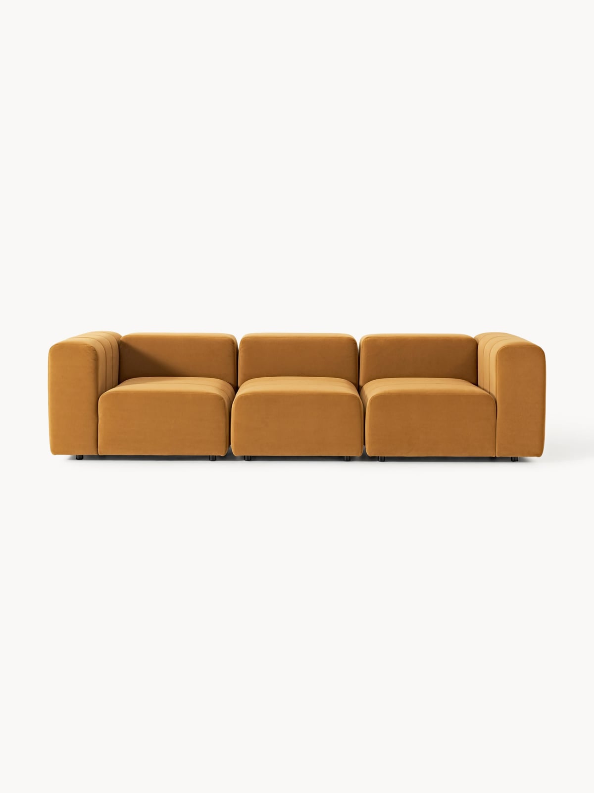 Lena Modular Velvet Sofa (4-seater)