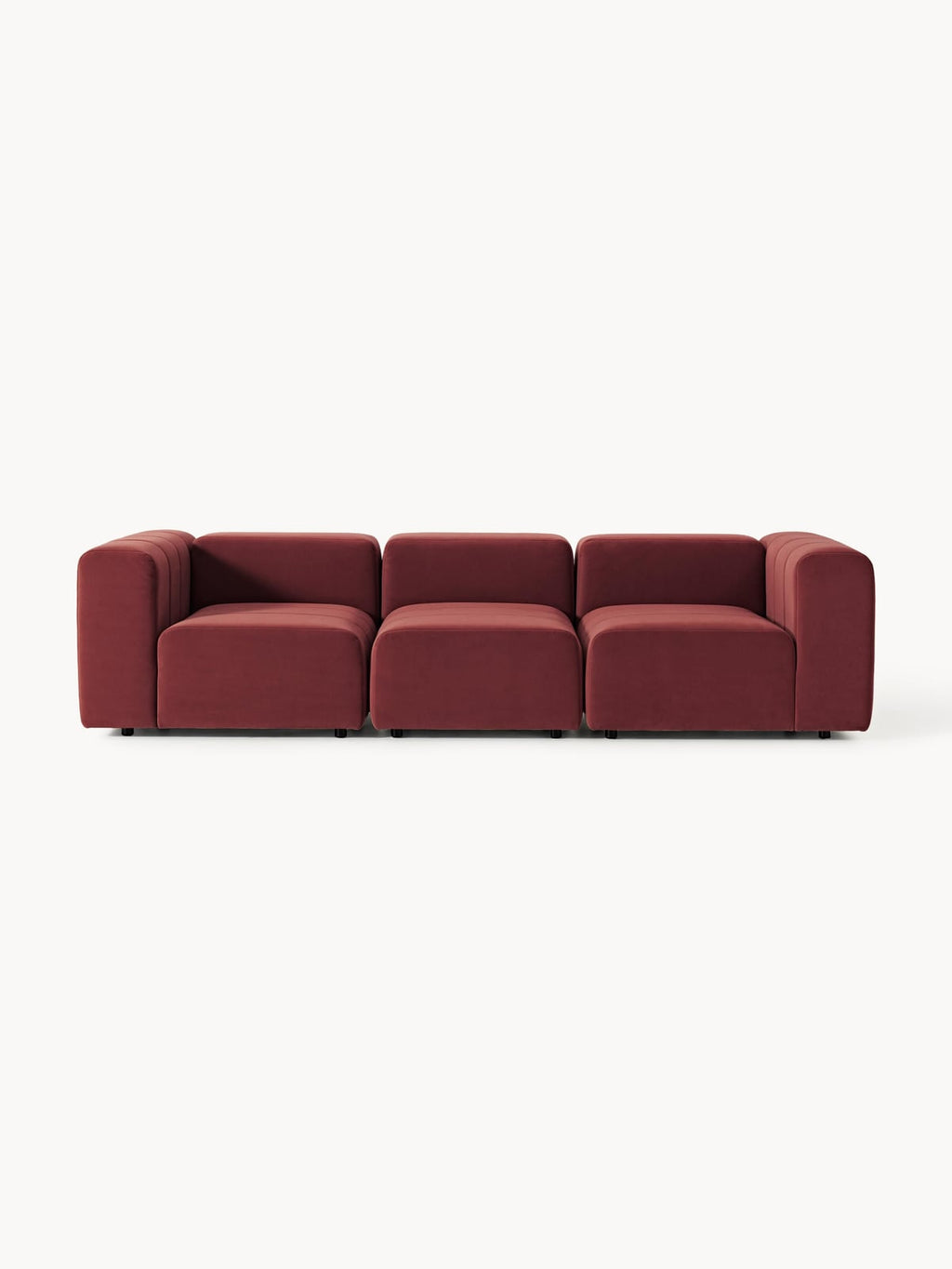 Lena Modular Velvet Sofa (4-seater)