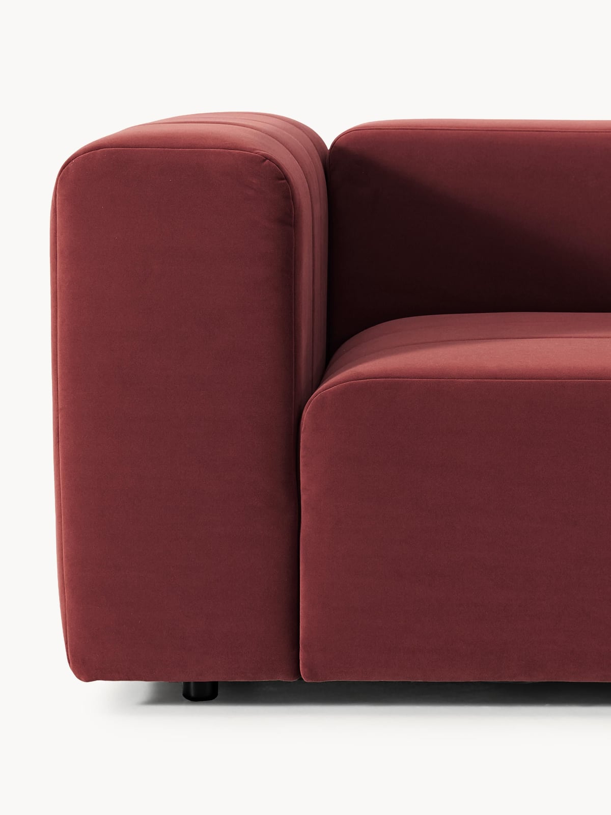 Lena Modular Velvet Sofa (4-seater)