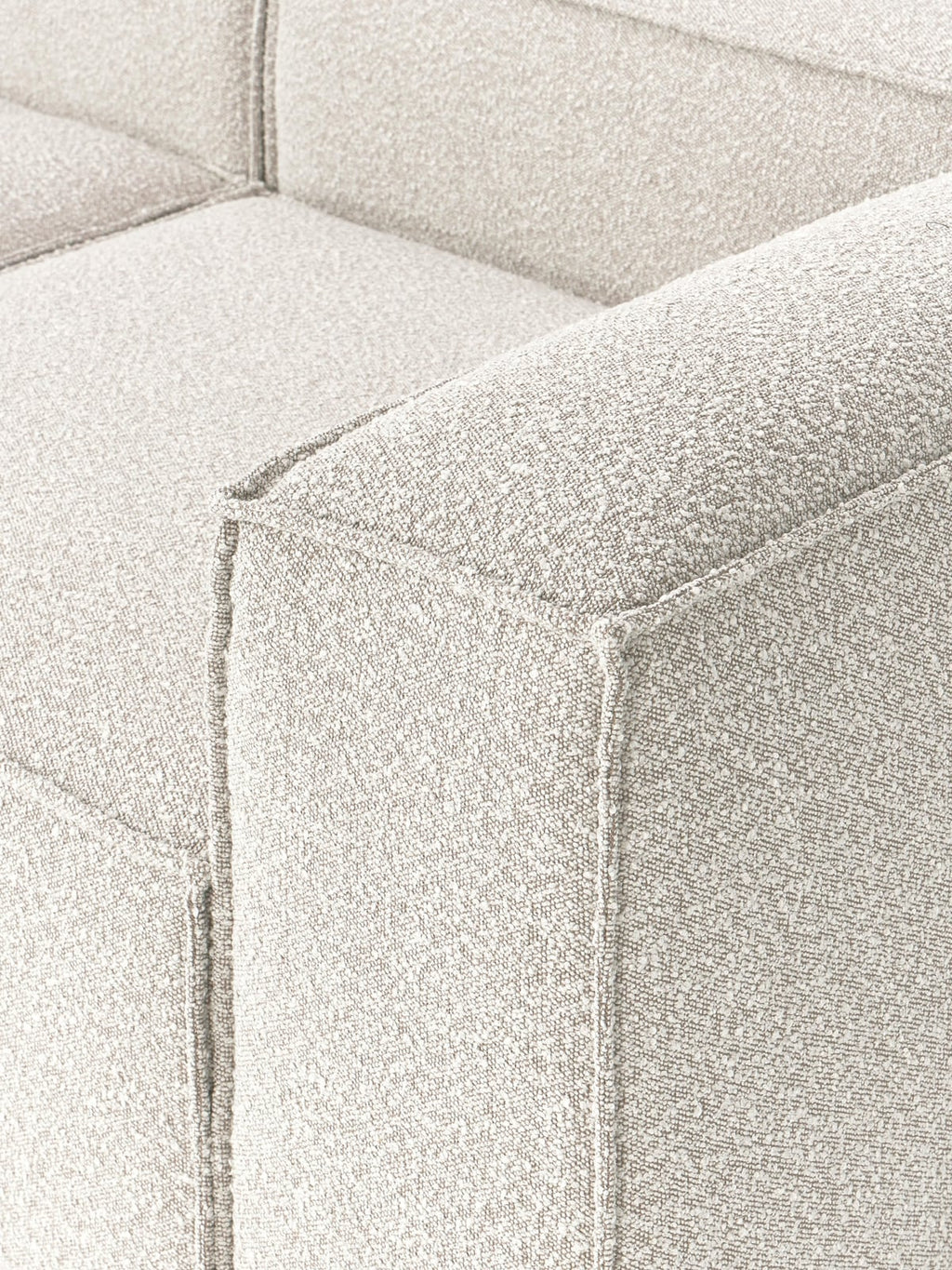 Lennon Bouclè Modular Sofa (3-seater)