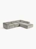 Lennon Corduroy Modular Corner Sofa (4-seater)