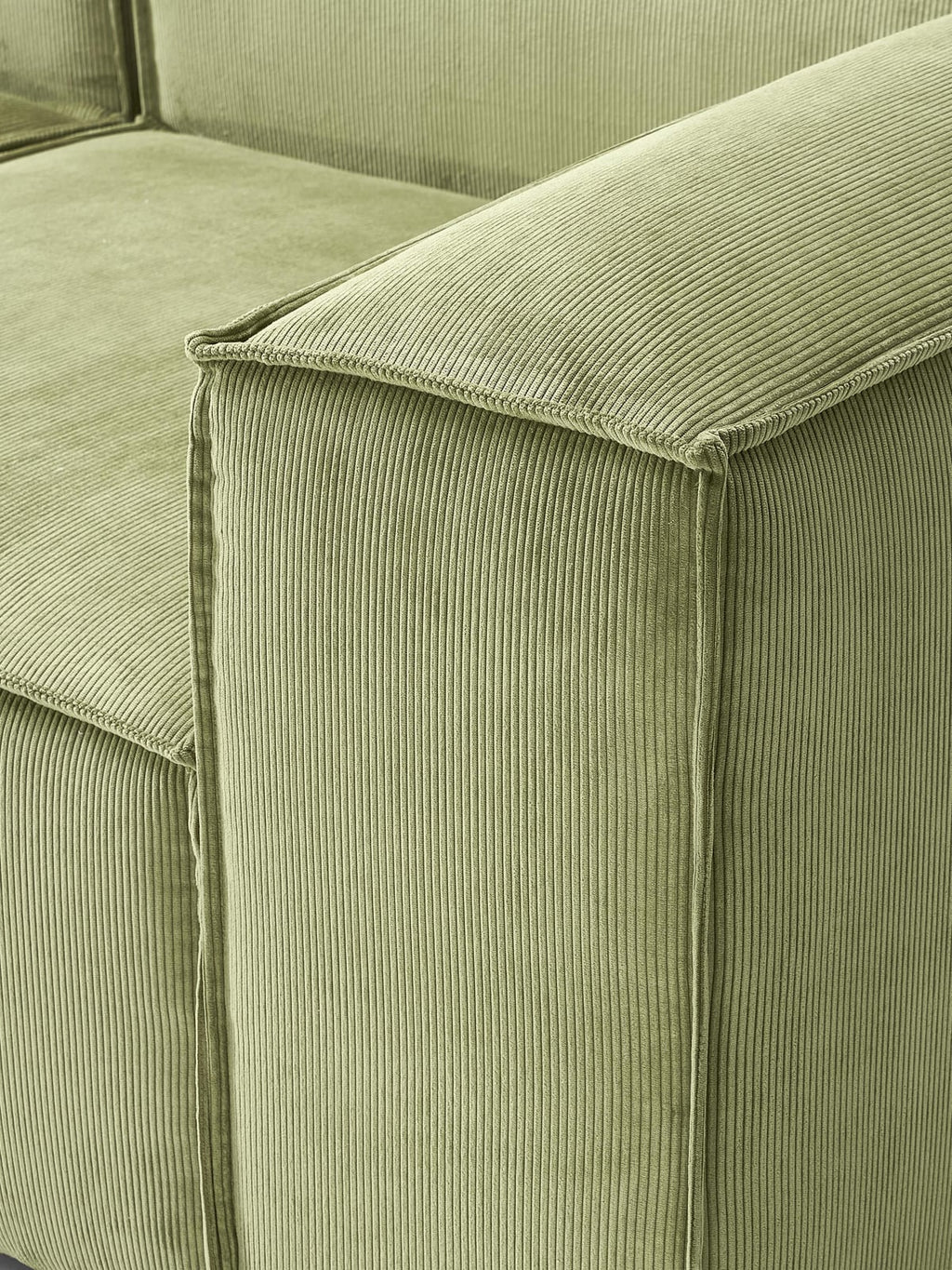 Lennon Corduroy Modular Corner Sofa (4-seater)