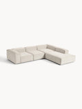 Lennon Corduroy Modular Corner Sofa (4-seater)