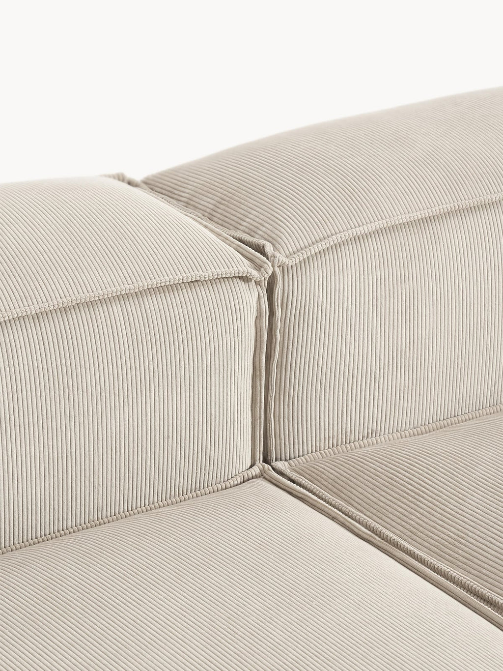Lennon Corduroy Modular Corner Sofa (4-seater)