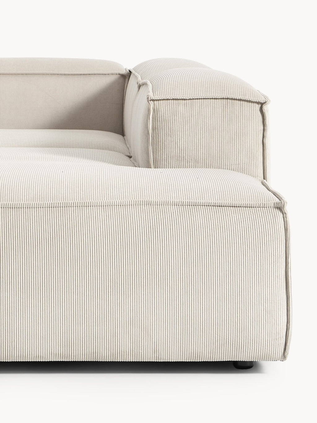 Lennon Corduroy Modular Corner Sofa (4-seater)