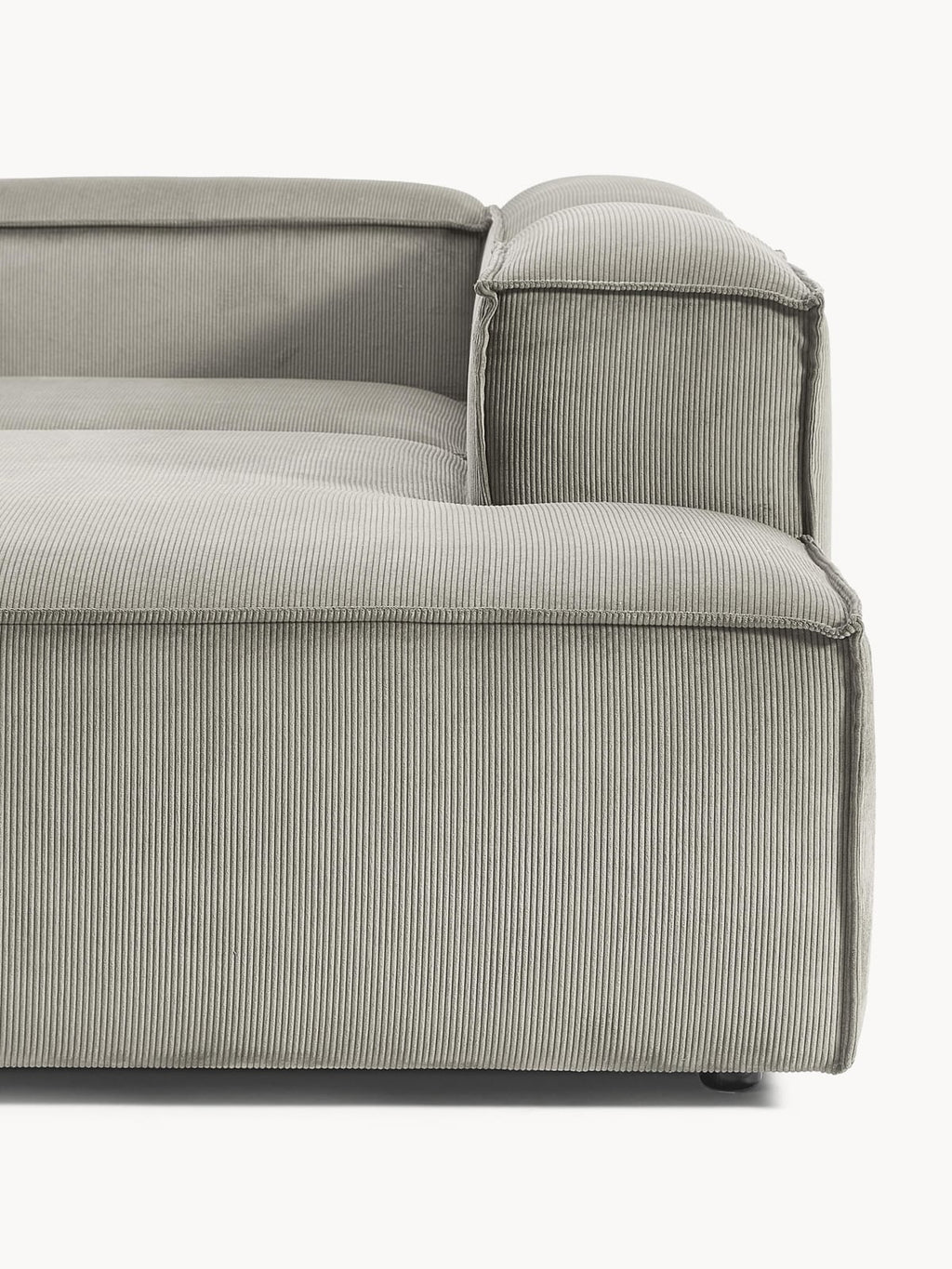 Lennon Corduroy Modular Corner Sofa (4-seater)