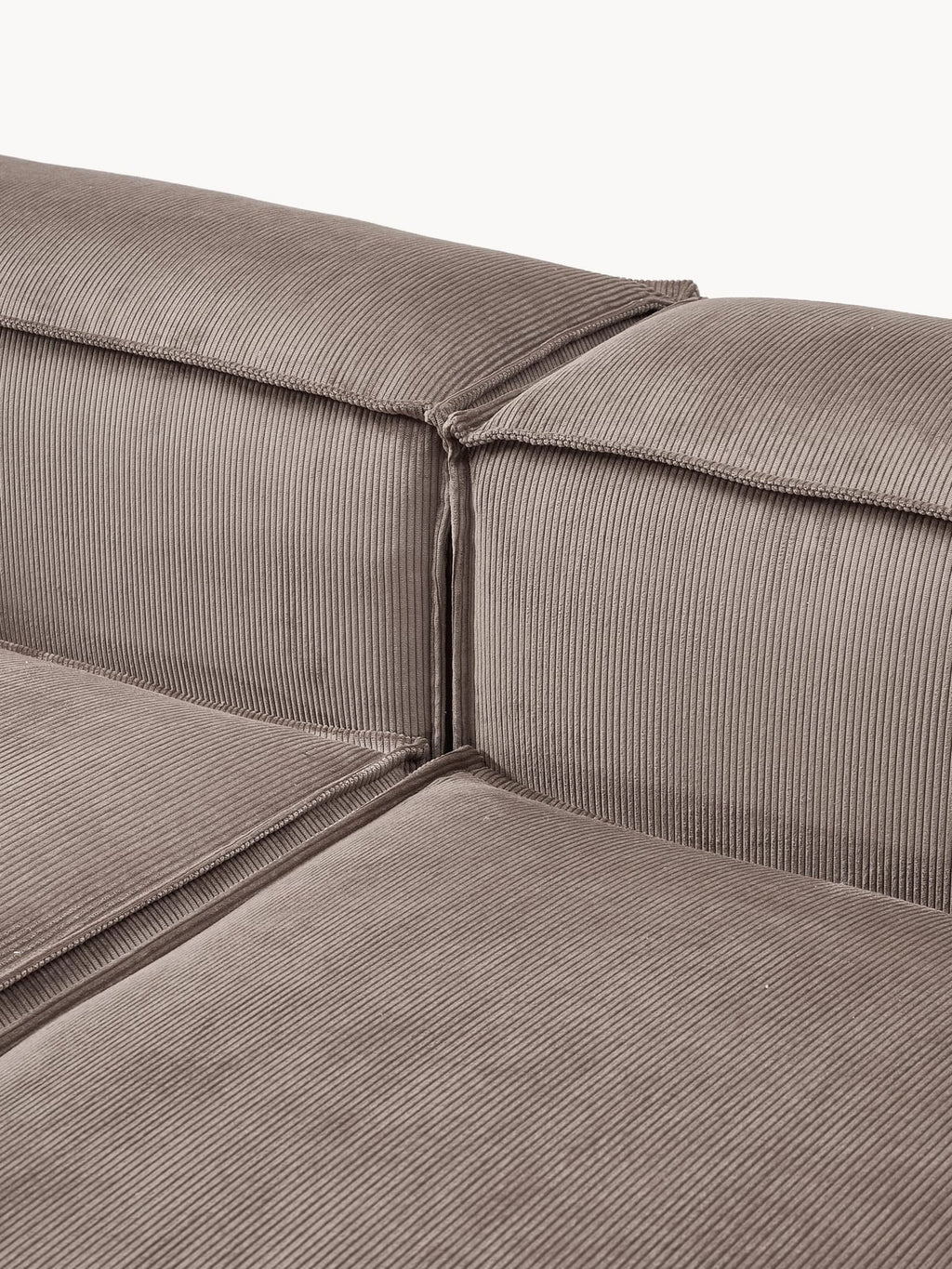 Lennon Corduroy Modular Corner Sofa (4-seater)