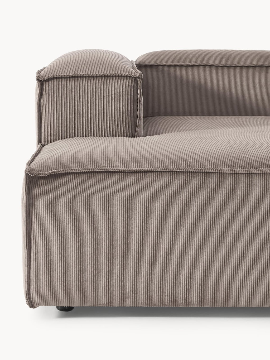 Lennon Corduroy Modular Corner Sofa (4-seater)