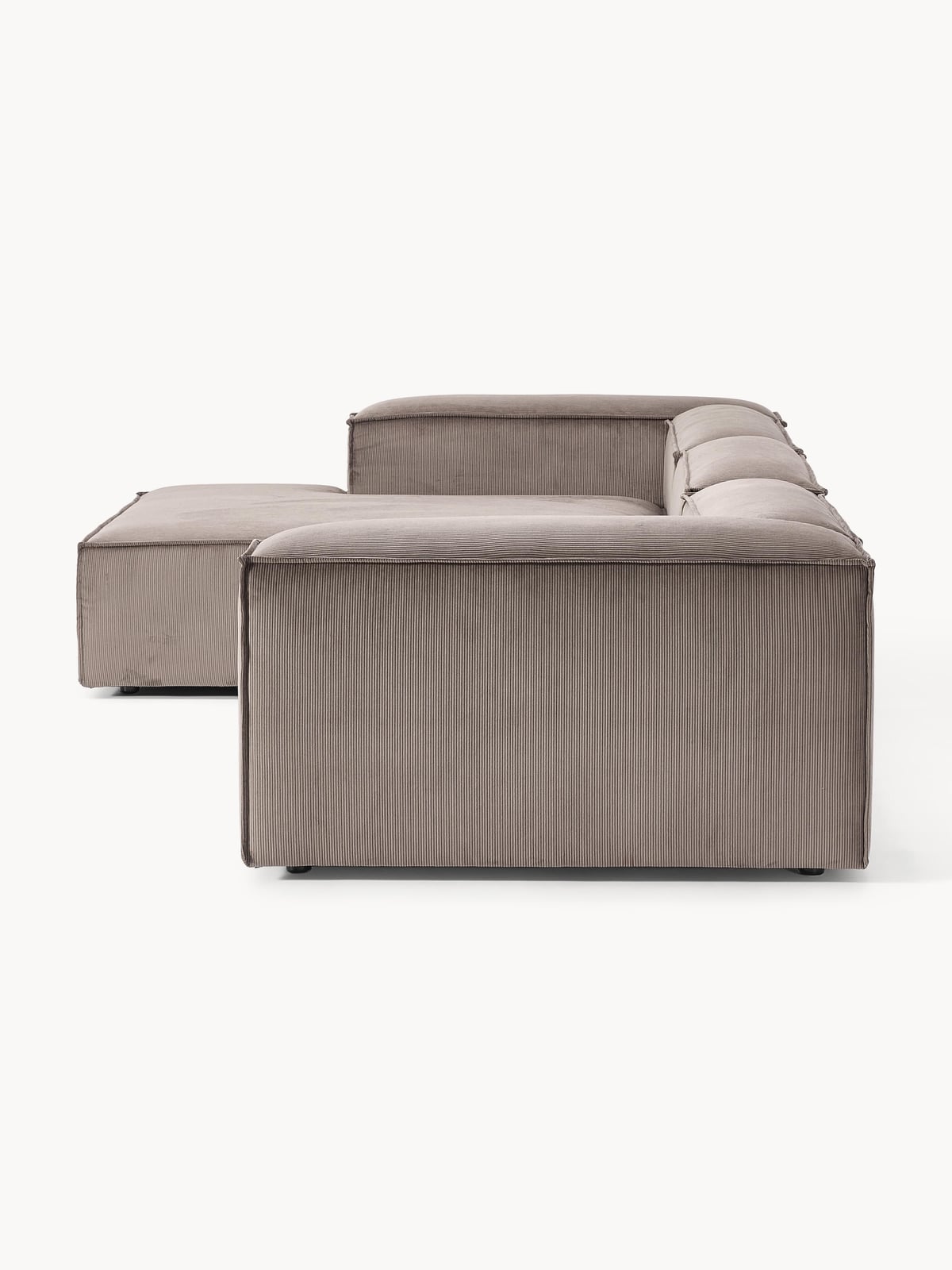 Lennon Corduroy Modular Corner Sofa (4-seater)
