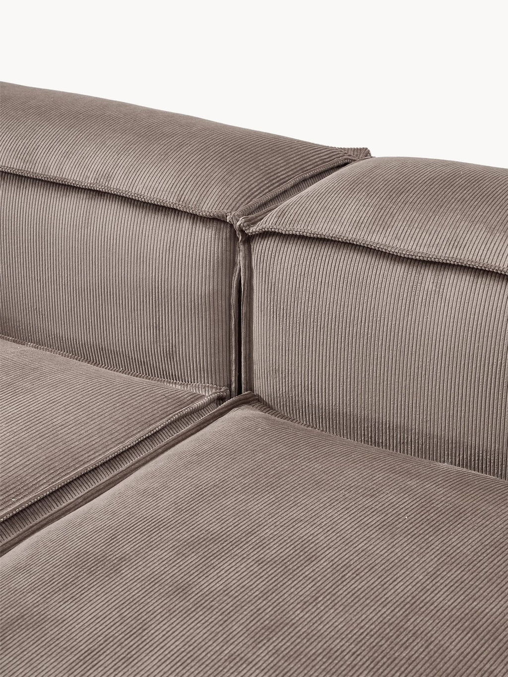 Lennon Corduroy Modular Corner Sofa (4-seater)