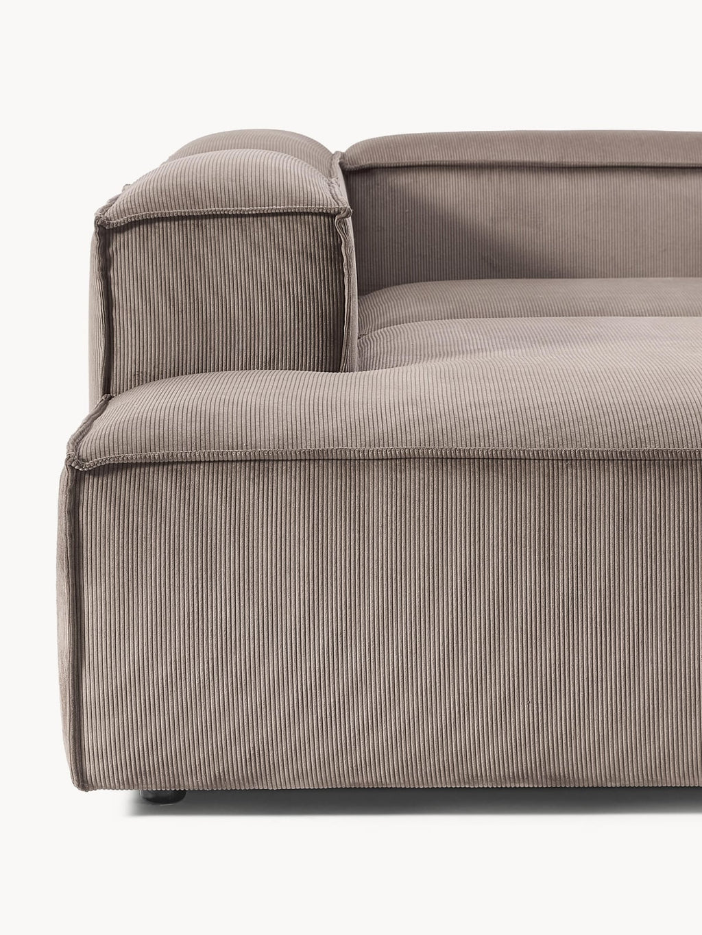 Lennon Corduroy Modular Corner Sofa (4-seater)