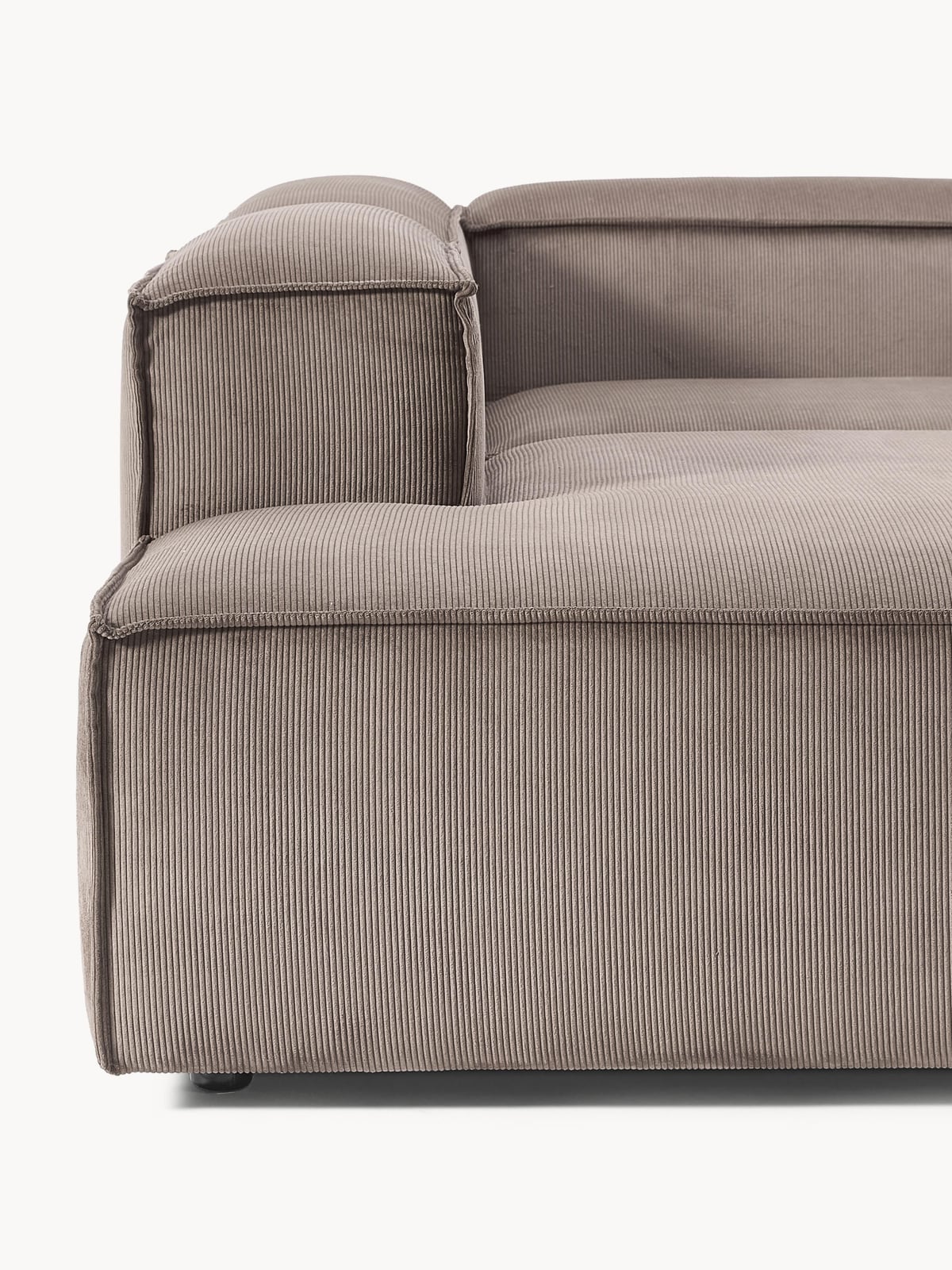 Lennon Corduroy Modular Corner Sofa (4-seater)