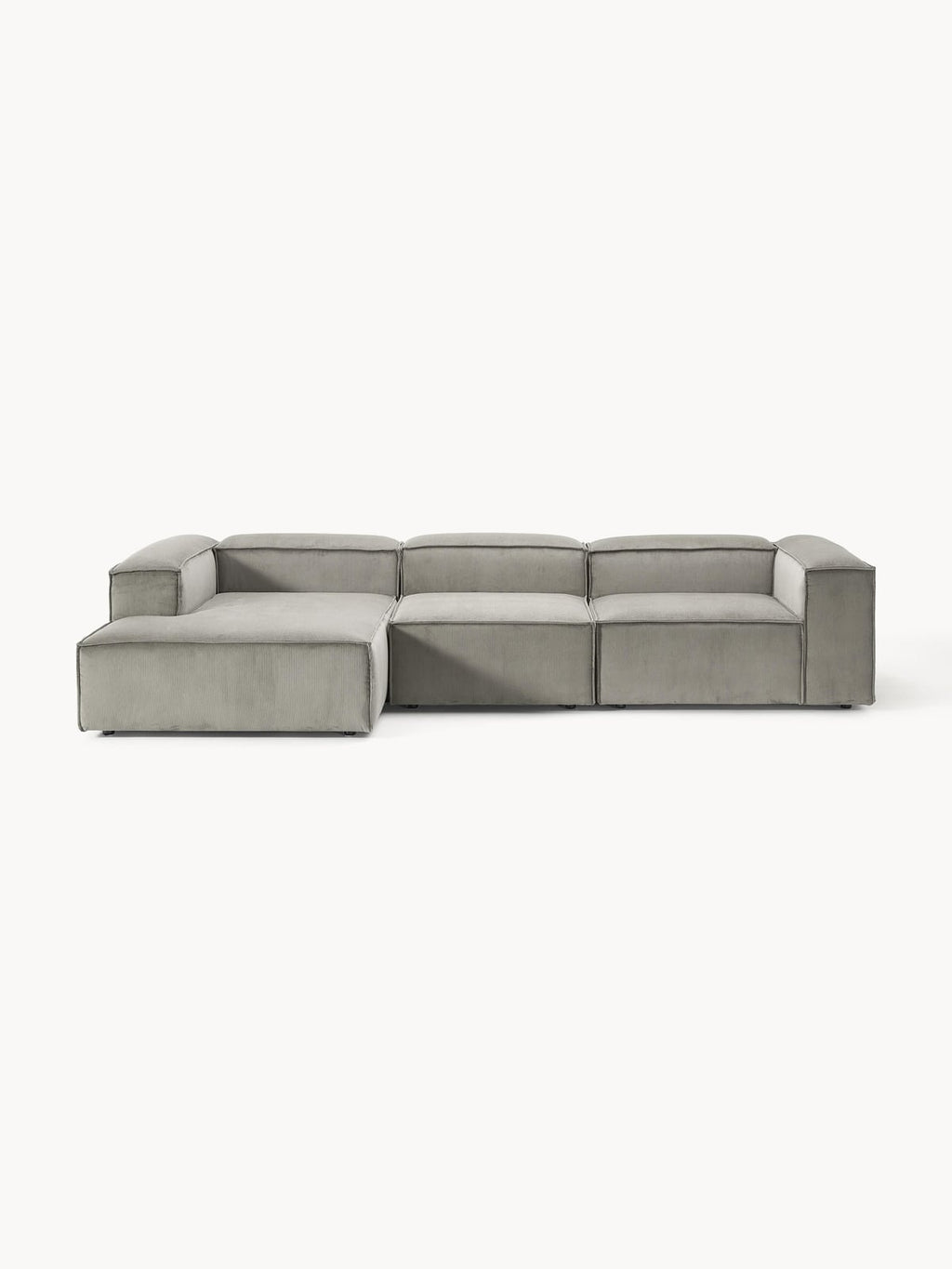 Lennon Corduroy Modular Corner Sofa (4-seater)