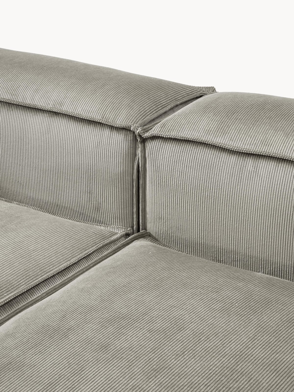 Lennon Corduroy Modular Corner Sofa (4-seater)