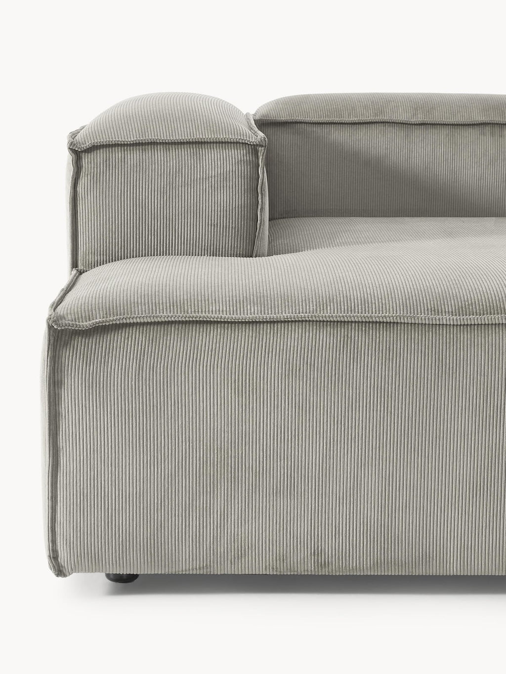 Lennon Corduroy Modular Corner Sofa (4-seater)