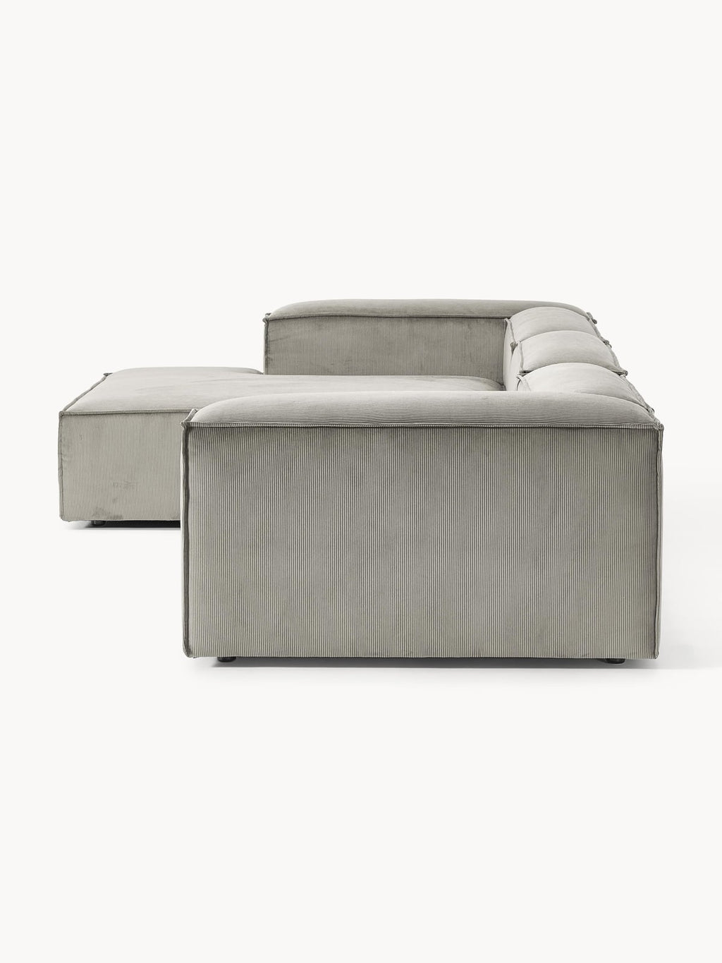 Lennon Corduroy Modular Corner Sofa (4-seater)