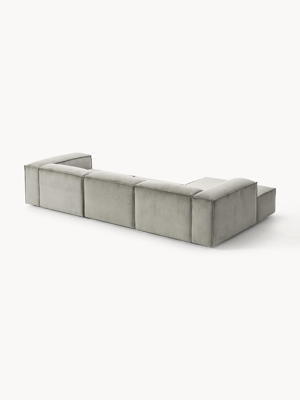 Lennon Corduroy Modular Corner Sofa (4-seater)