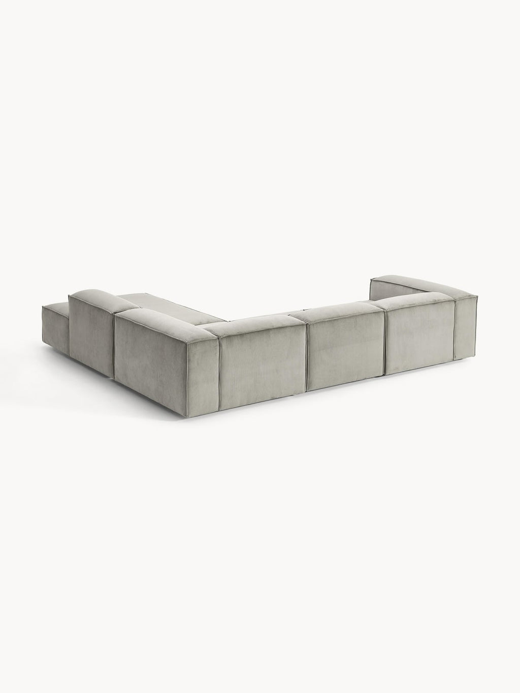 Lennon Corduroy Modular Corner Sofa (4-seater)