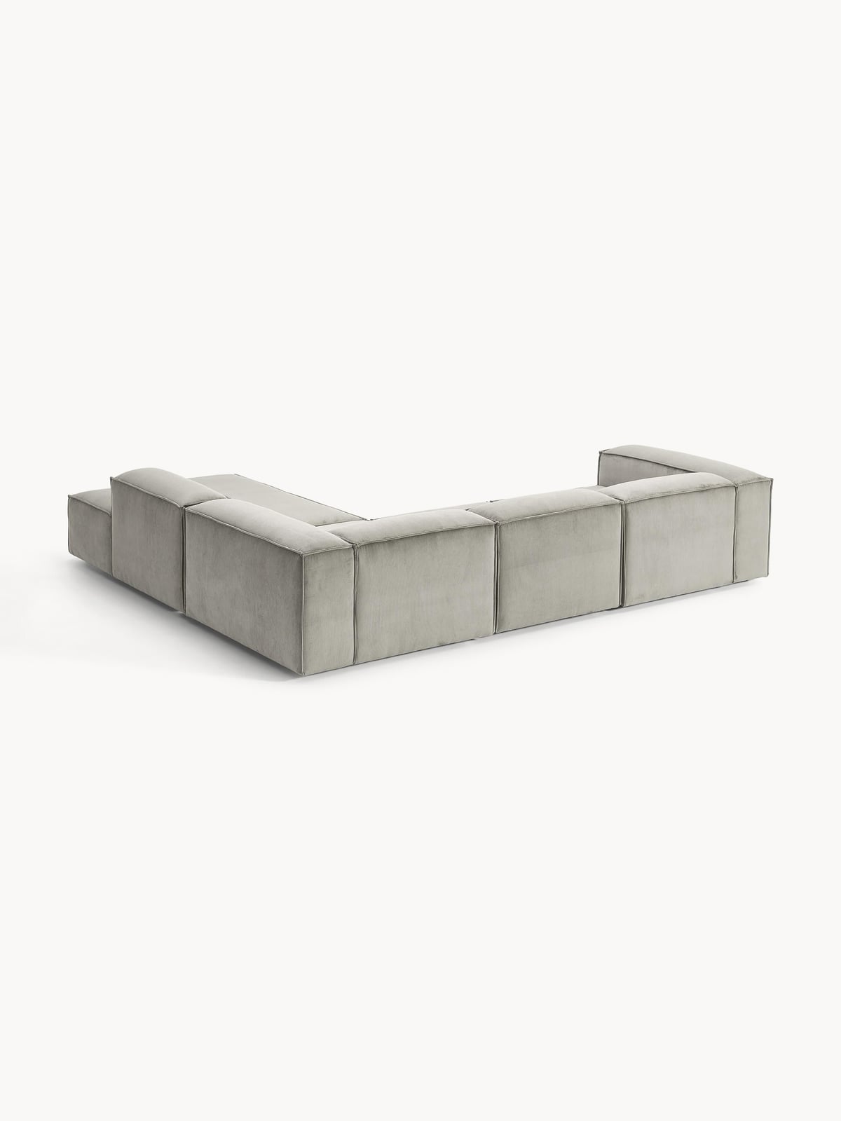 Lennon Corduroy Modular Corner Sofa (4-seater)