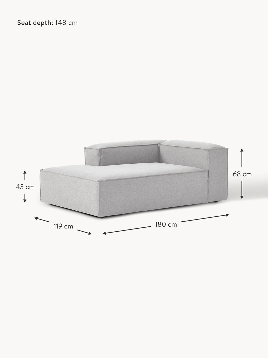 Lennon Corner Chaise Module