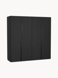 Leon Modular Hinge Door Wardrobe, 200 cm Wide, in various sizes