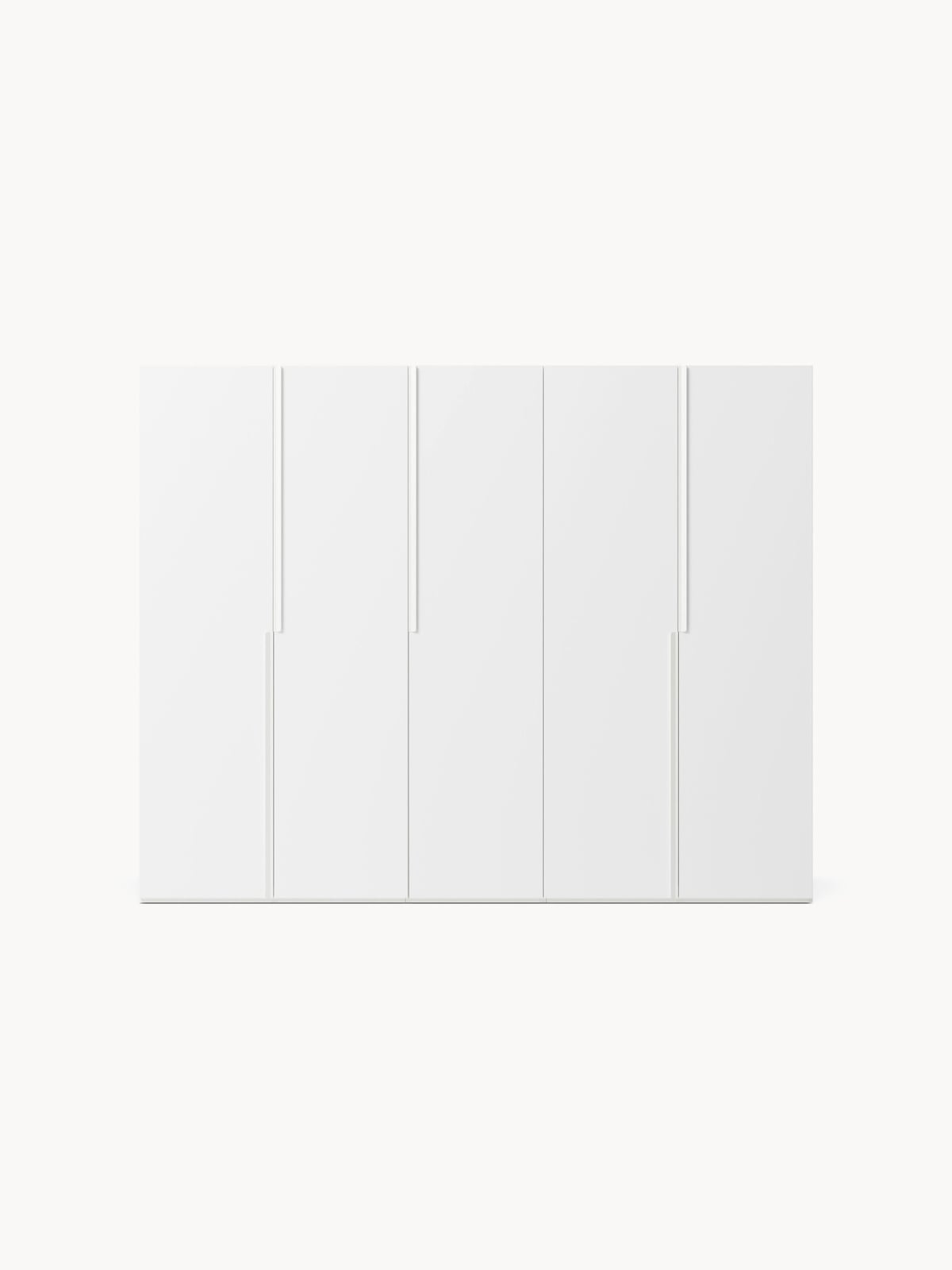 Leon Modular Hinge Door Wardrobe, 250 cm Wide, in various sizes
