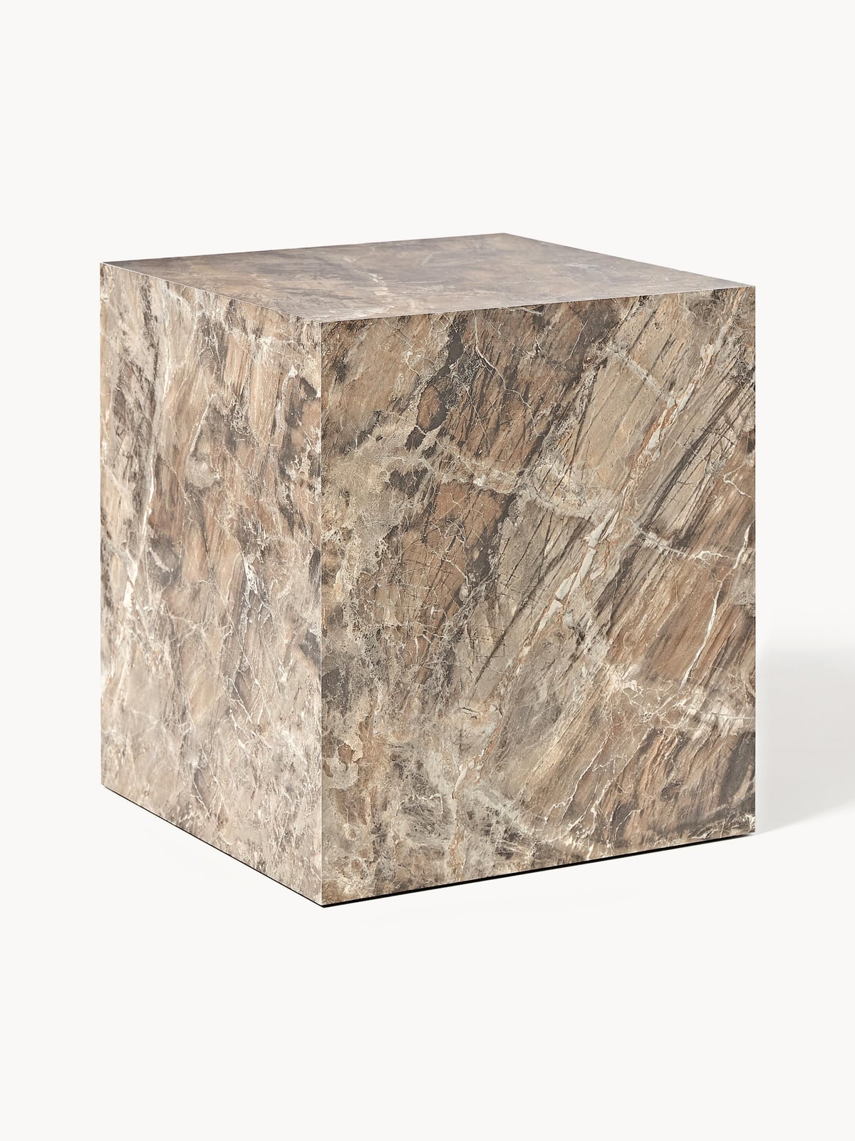 Lesley Marble Effect Side Table