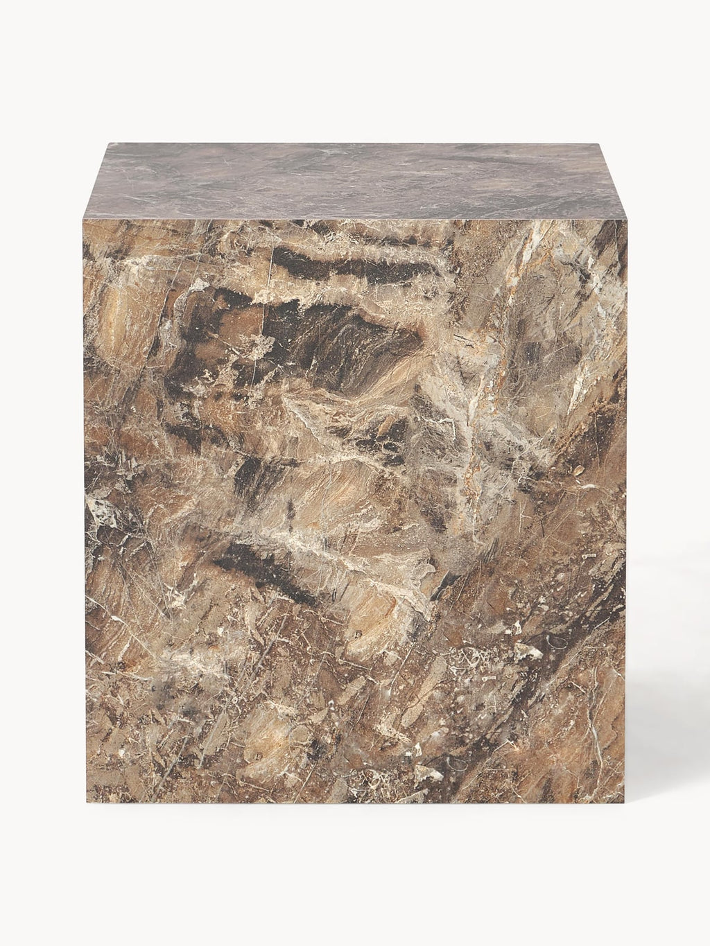 Lesley Marble Effect Side Table