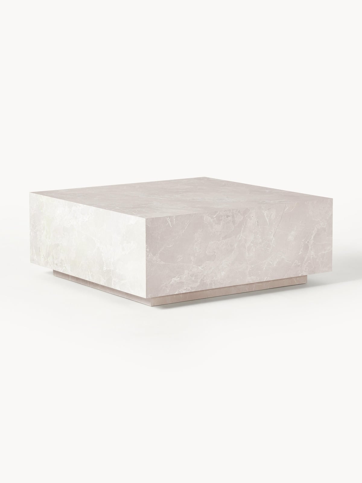 Lesley Travertine Effect Coffee Table