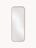Levan Full-Length Wall Mirror with Oak Wood Frame