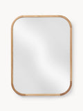 Levan Wall Mirror with Oak Wood Frame