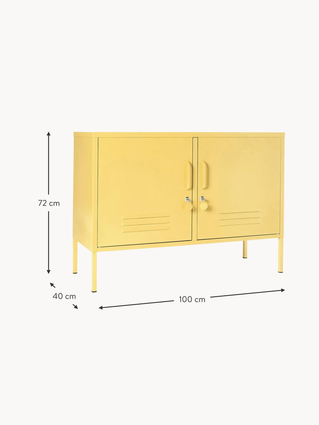 Lowdown Metal Sideboard The