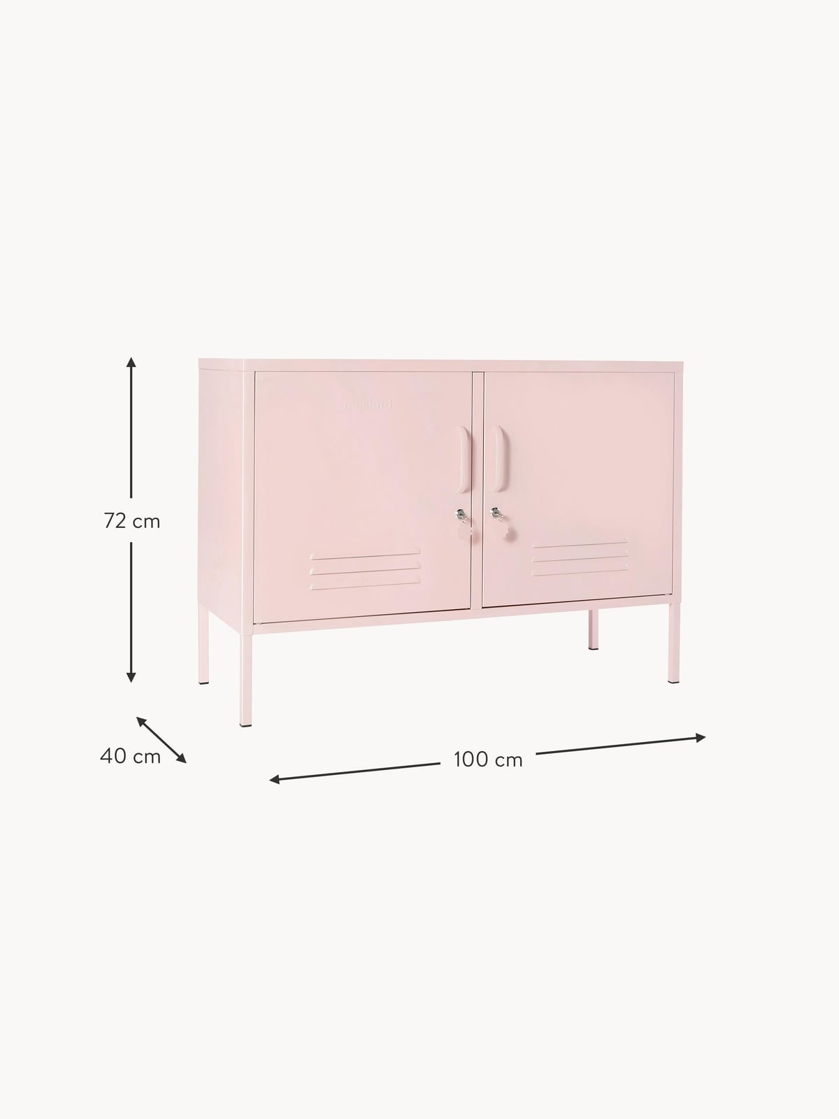 Lowdown Metal Sideboard The