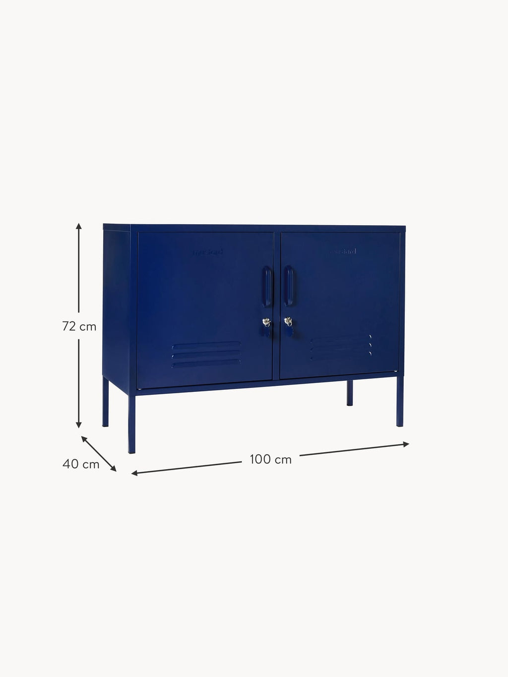 Lowdown Metal Sideboard The