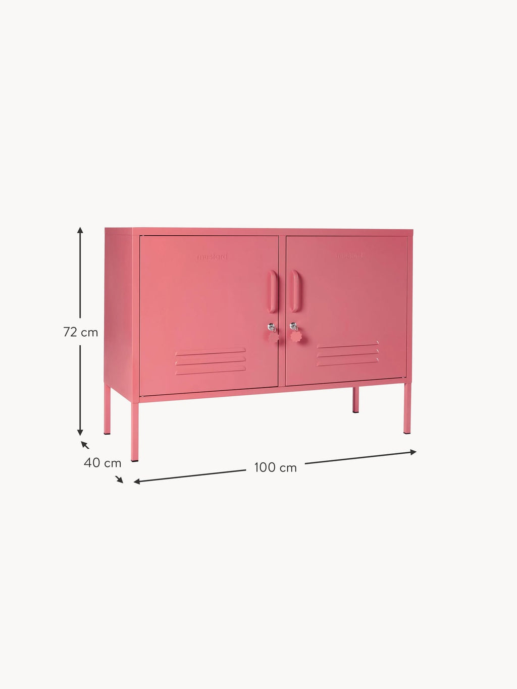 Lowdown Metal Sideboard The