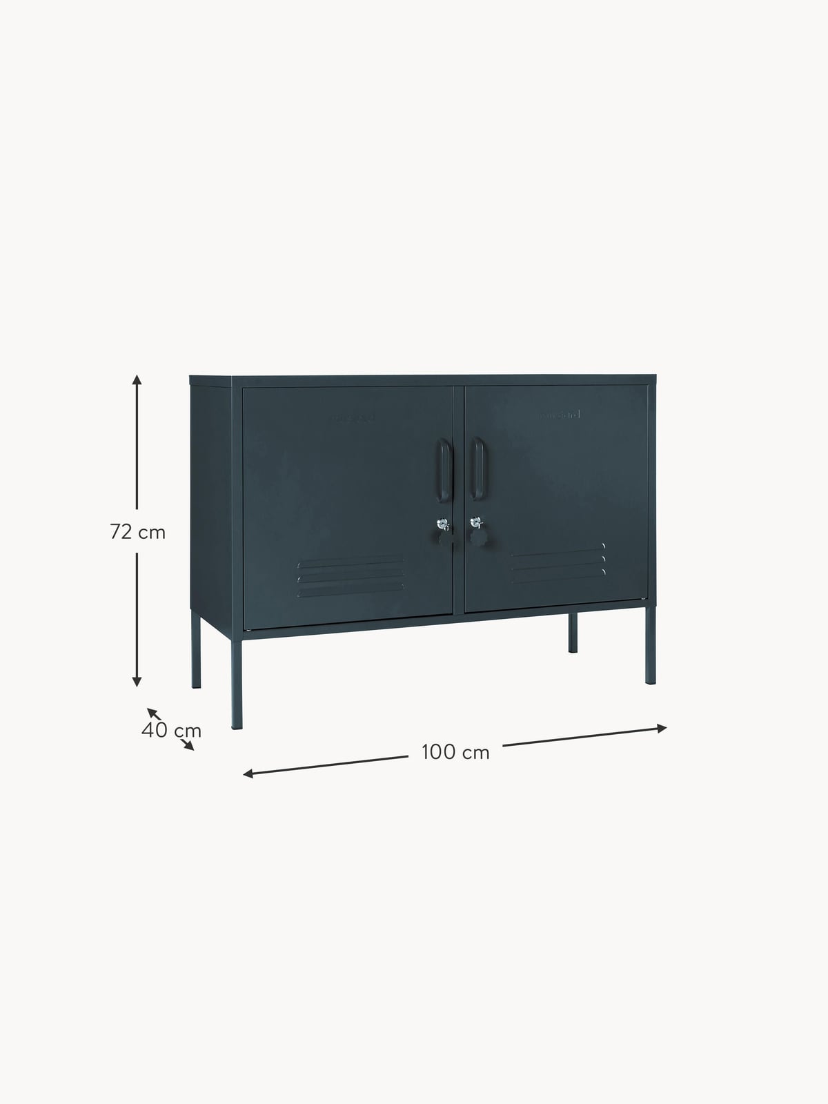 Lowdown Metal Sideboard The