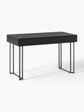 Luca Mango Wood Desk with Drawers