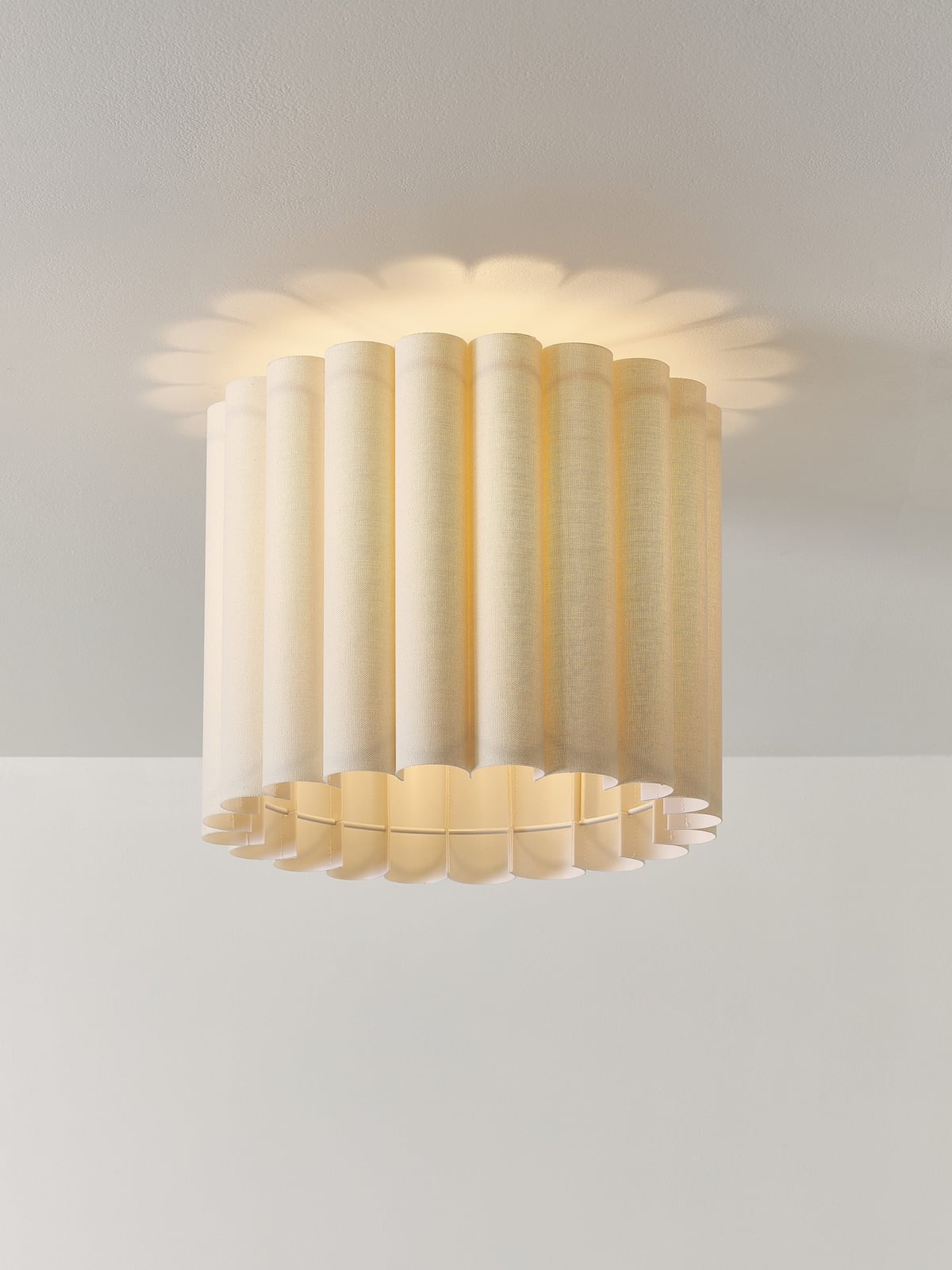 Lucina Linen Ceiling Lamp
