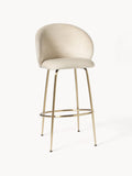 Luisa Velvet Bar Chair