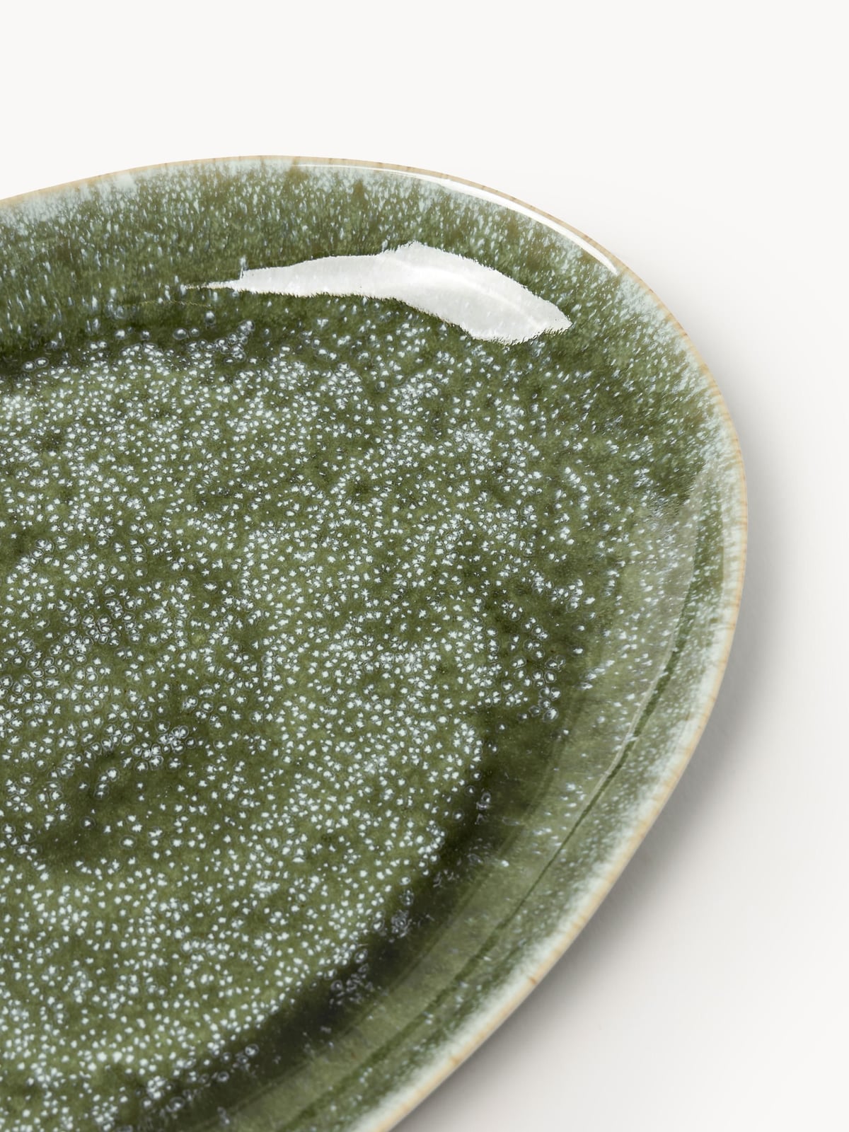Macey Handmade Organic Shaped Tableware Set, 4 people, Set of 12