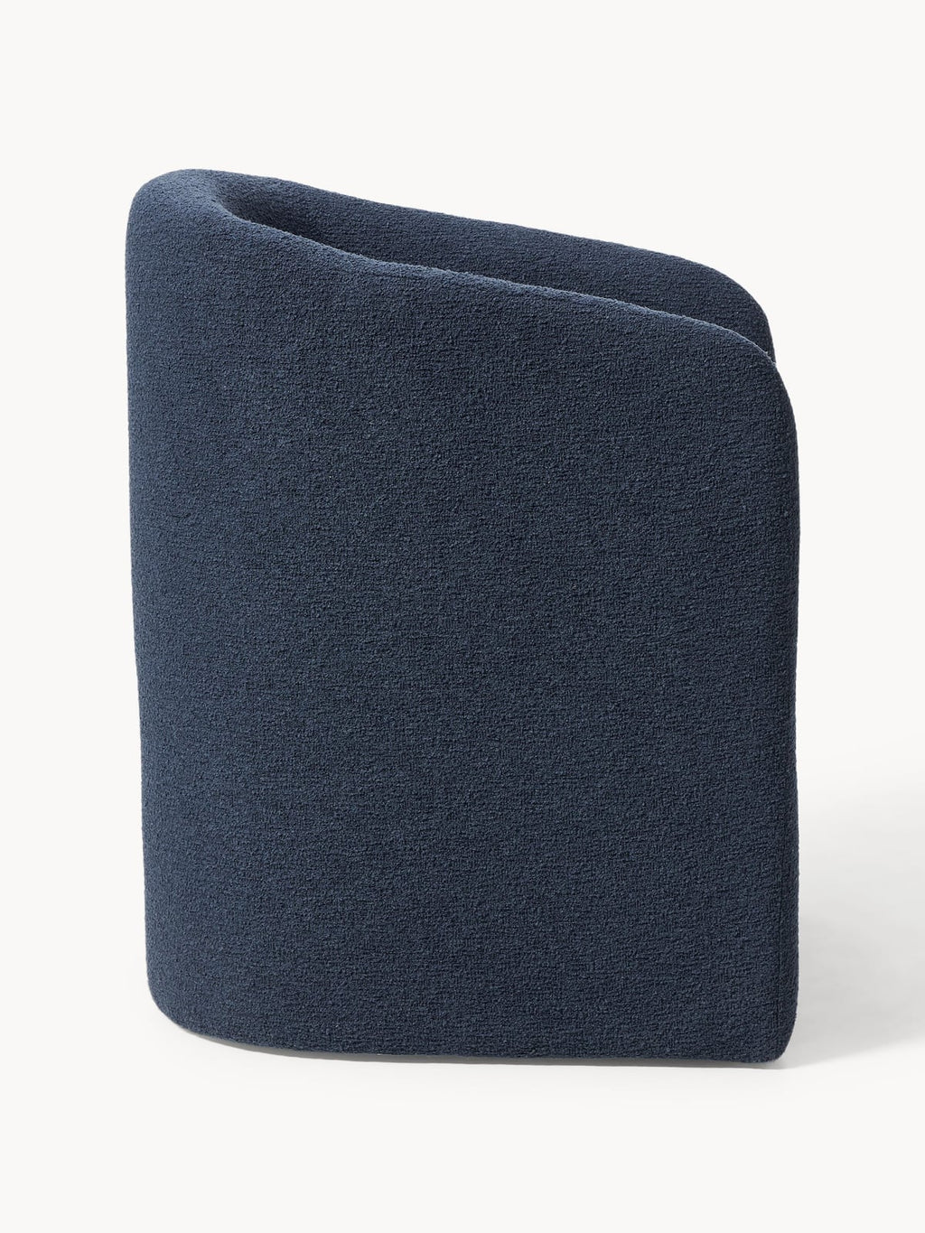 Mairo Bouclé Dining Chair with Armrests