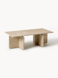 Marisa Travertine Coffee Table