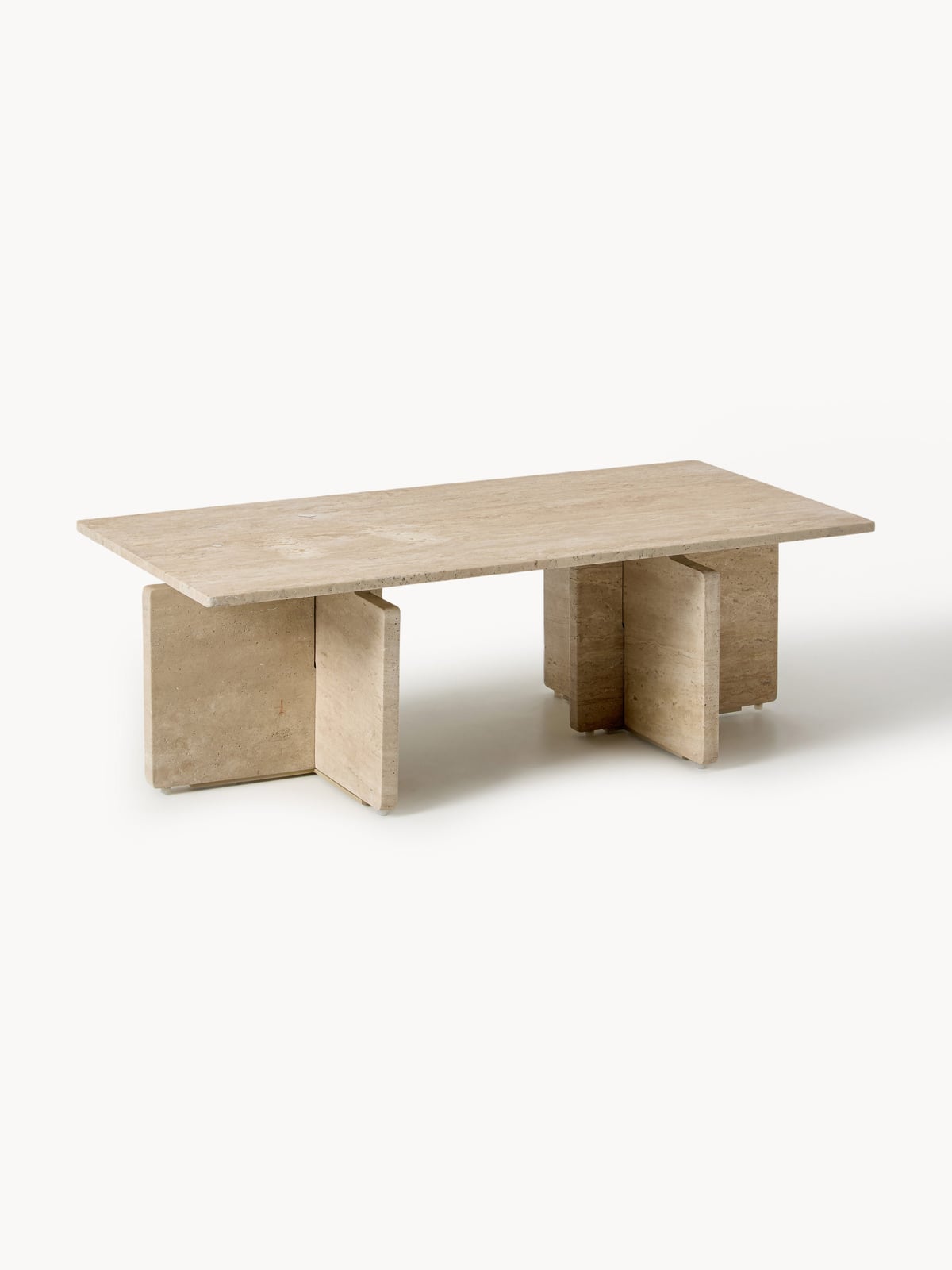 Marisa Travertine Coffee Table
