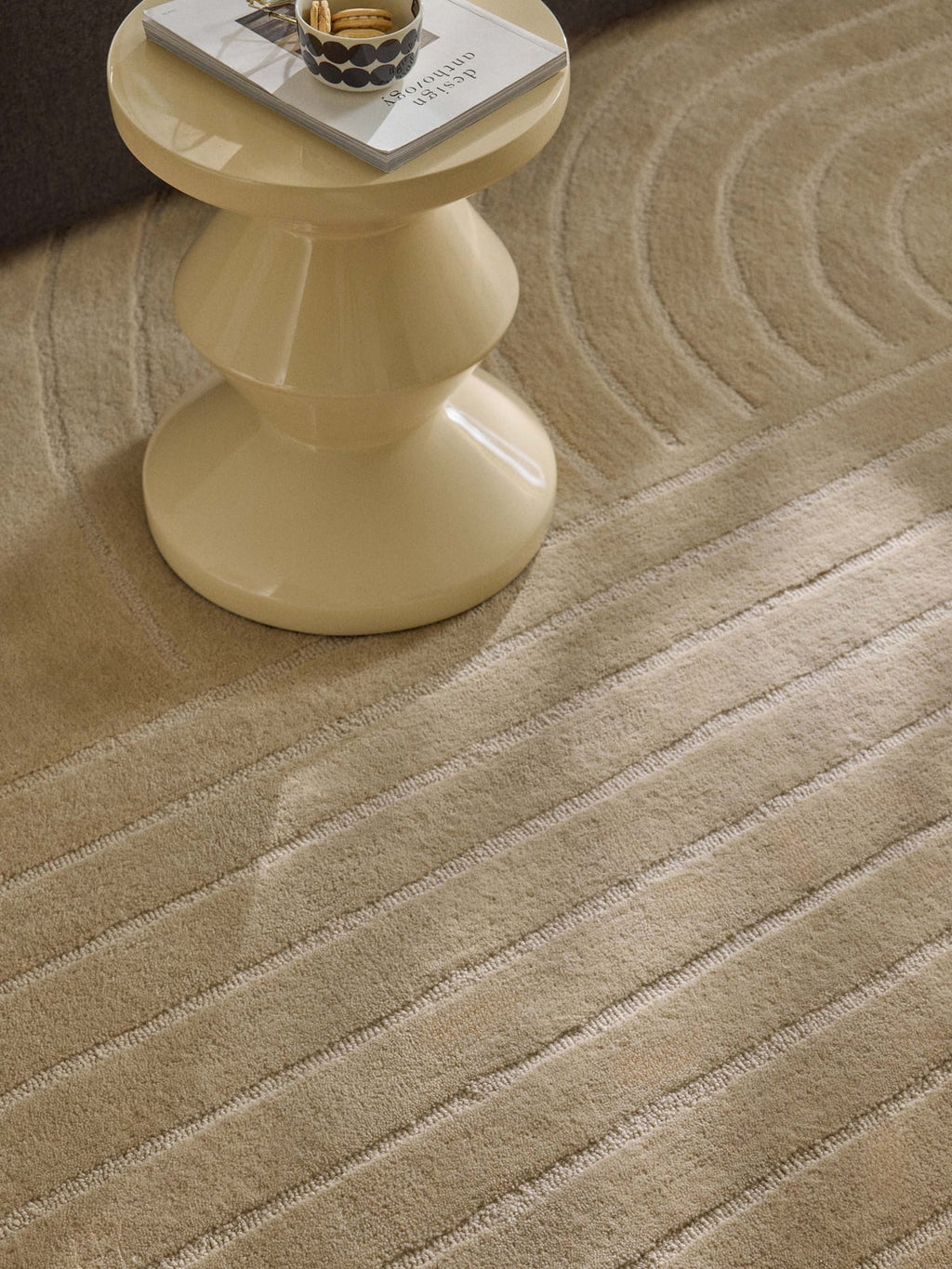 Mason High-Low Wool Rug, Hand-Tufted