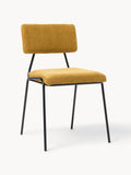 Mats Corduroy Upholstered Chairs, Set of 2