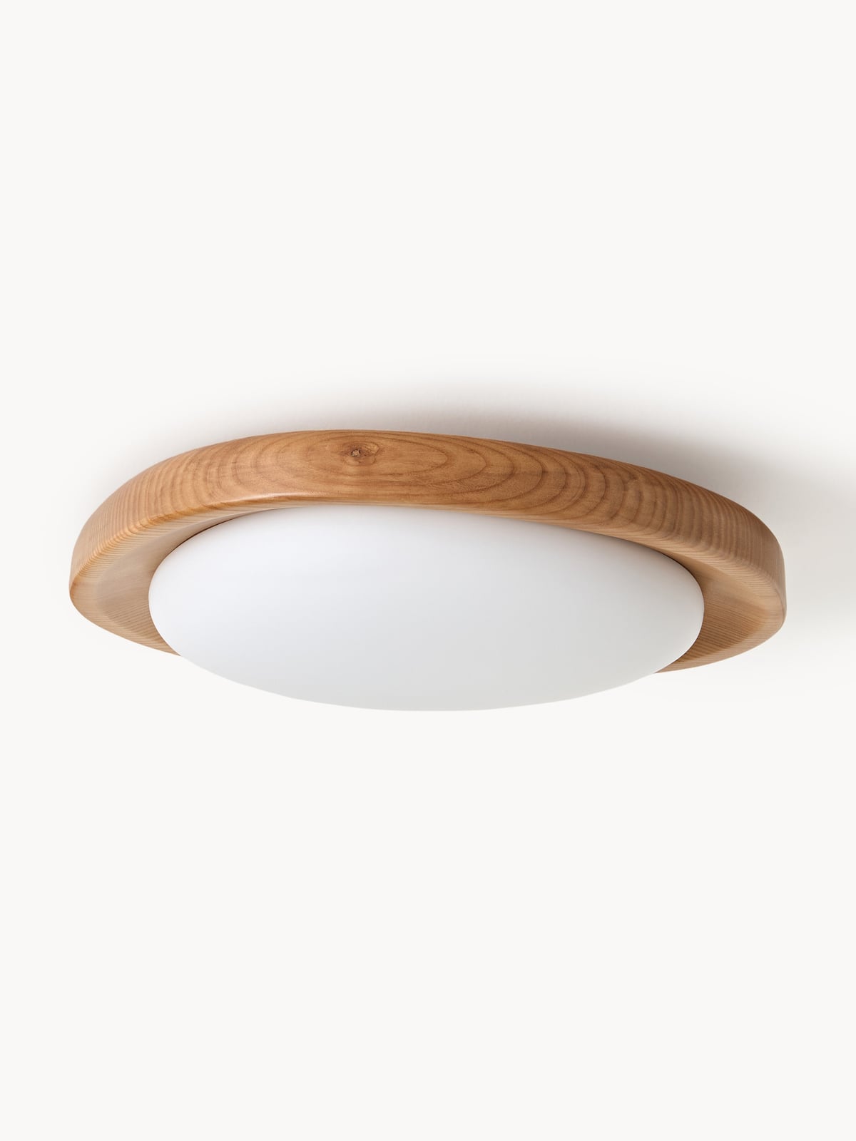 Matthew Ceiling Lamp with Ash Wood Frame