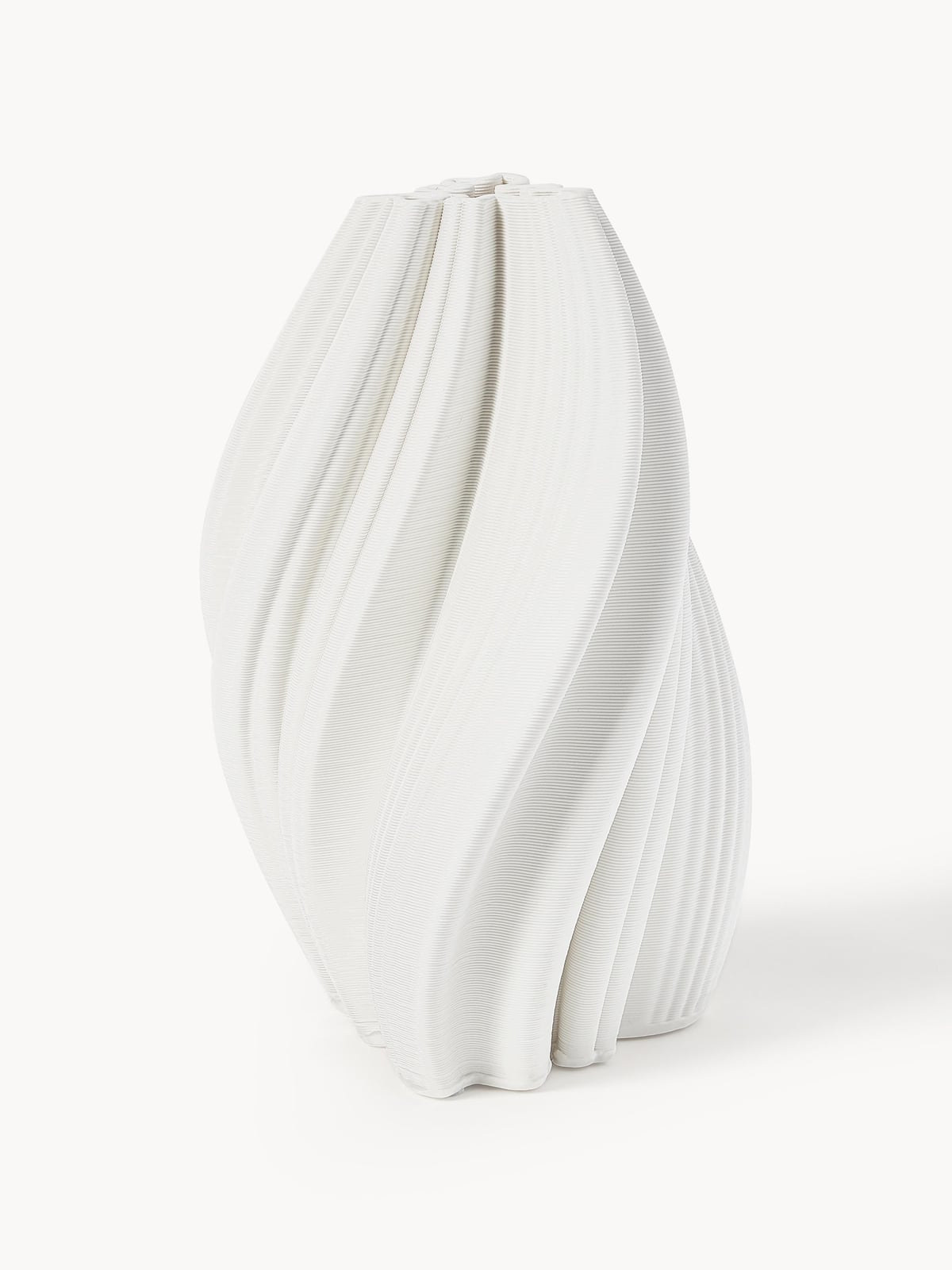 Melody 3D Printed Porcelain Vase, H 29 cm